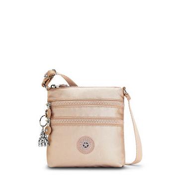 Kipling Alvar Extra Small Metallic Mini Tassen Goud | NL 1907GS